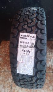 285/75R16 Yusta All Terrain Tyre Kenya