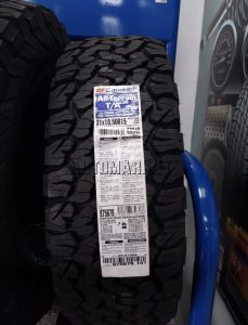 31x10.50R15 BF Goodrich KO3 All Terrain Tyre Kenya