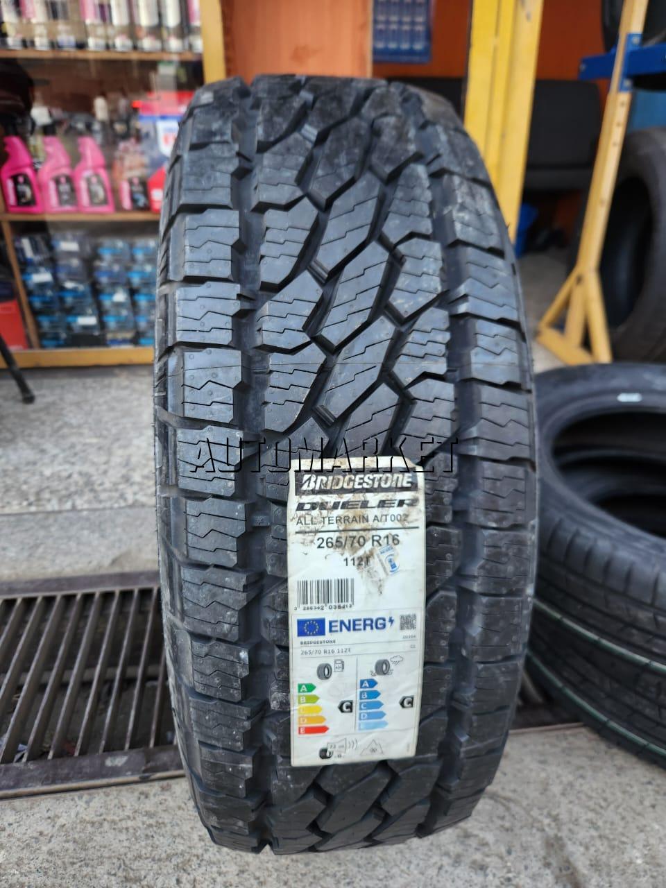 265/70R16 Bridgestone 4×4 Tyre in Kenya