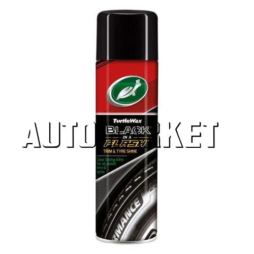 Turtle Wax Black in a Flash Trim & Tyre Wax Aero 500ml in Kenya
