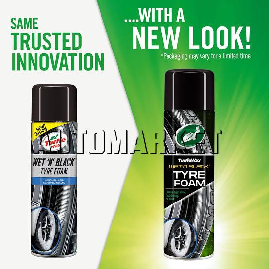 Turtle Wax Wet ‘N’ Black Tyre Foam in Kenya