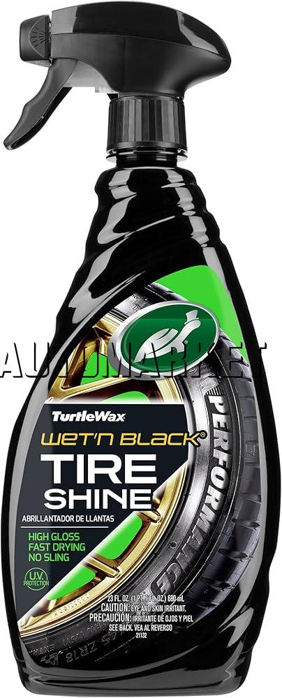 Turtle Wax Wet N Black Tyre Shine 500ml in Kenya