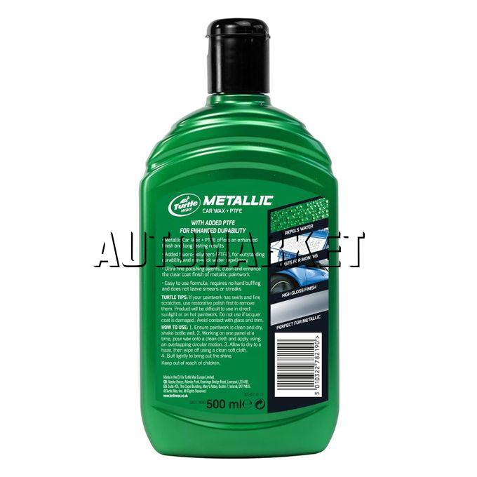 Turtle Wax Metallic Wax + PTFE Liquid Car Wax 500ml in Kenya