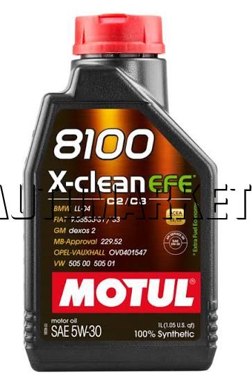 Motul 8100 X-Clean EFE 1L Engine Oil in Kenya