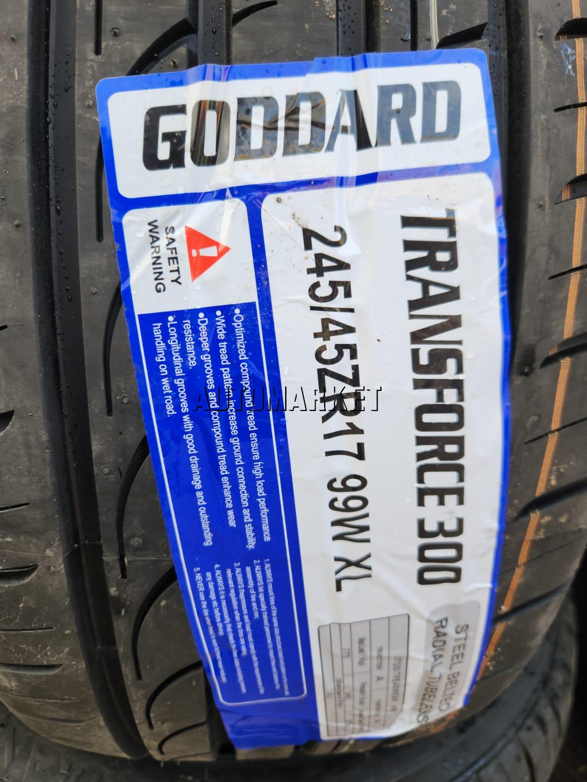 245/45ZR17 Goddard TransForce Tyre (China) in Kenya