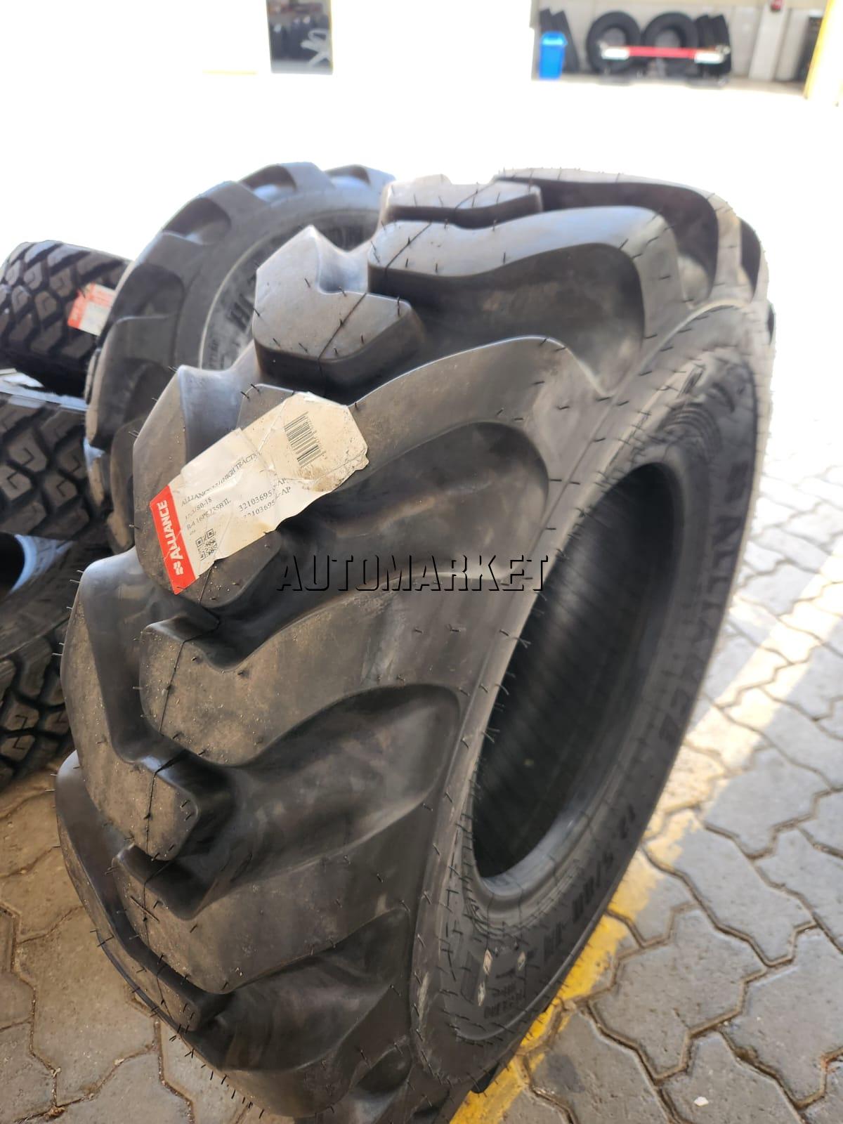 12.5/80-18 Alliance 16PR Industrial Tyre from India