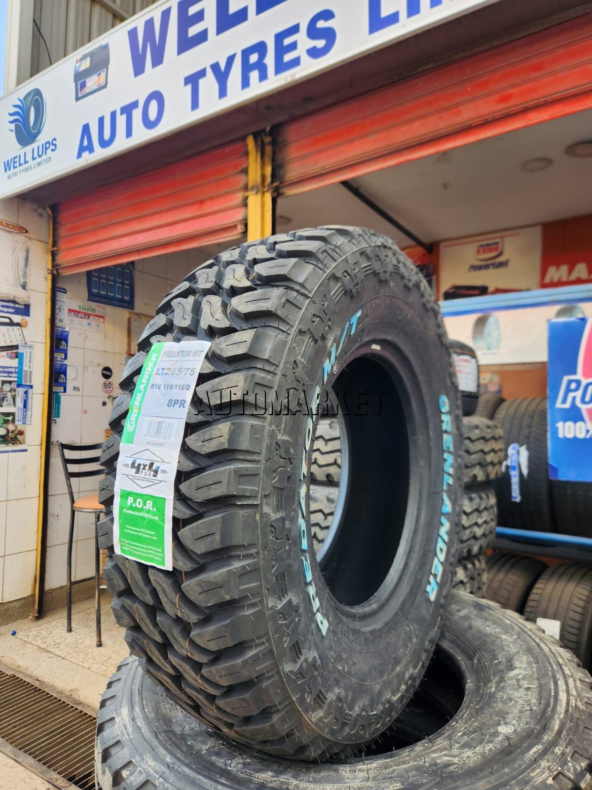 265/75R16 Grenlander Predator M/T Tyre in Kenya