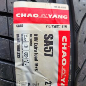 215/45ZR17 Chao Yang High Performance Tyre (China)