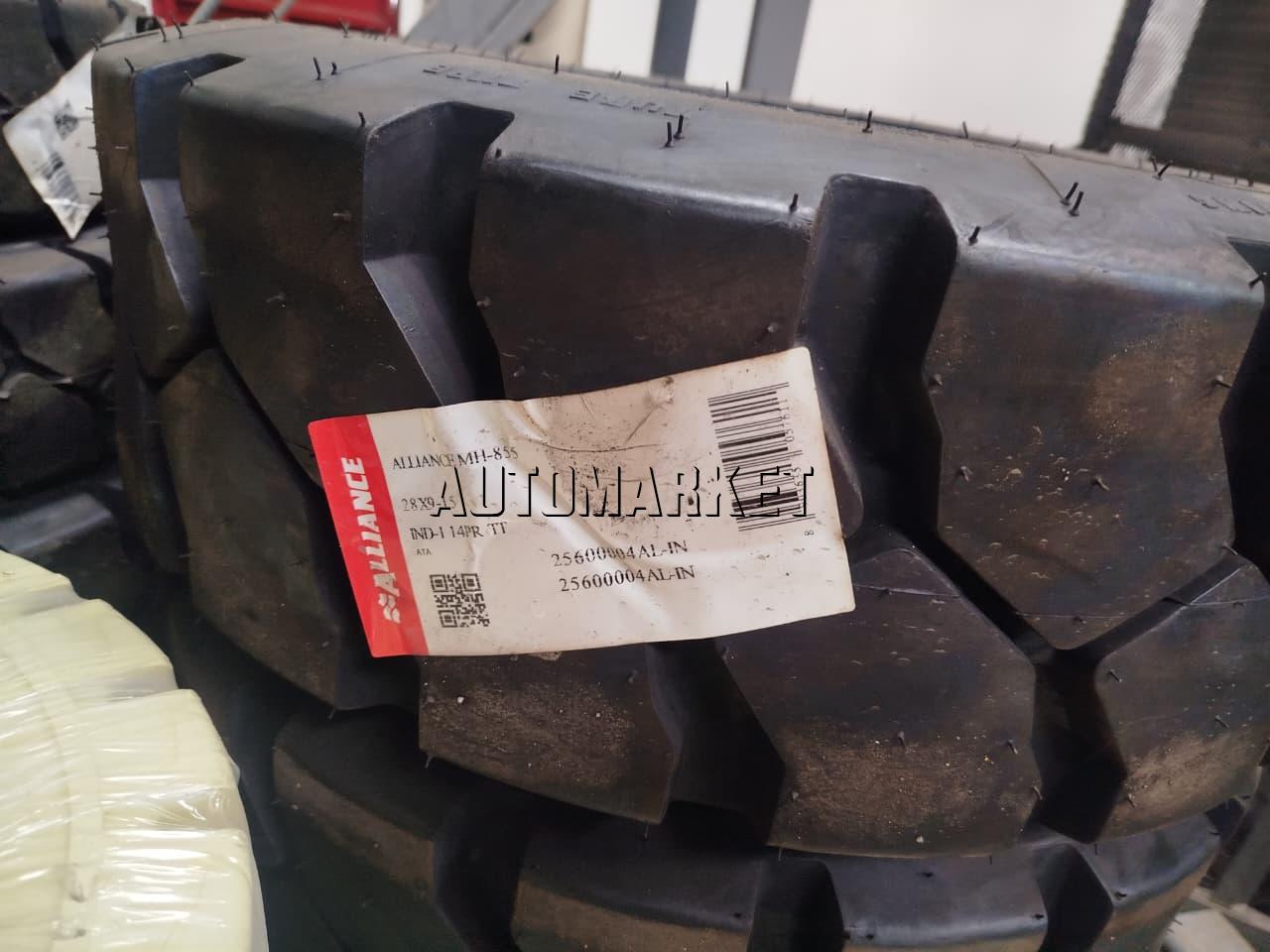 28×9-15 (8.15-15) Alliance Forklift Tyre 14PR Tube Type (India)