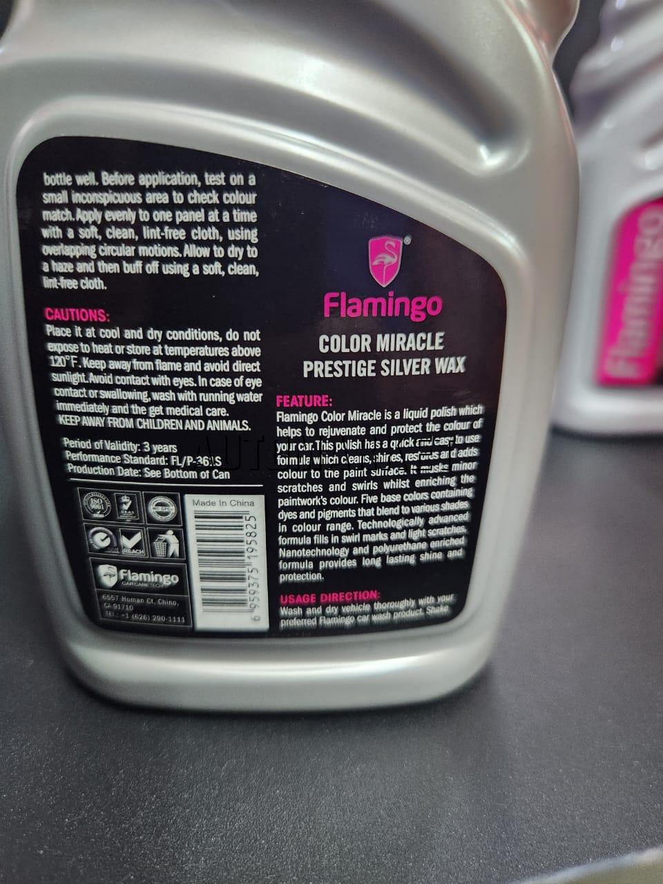 Flamingo Prestige Silver Wax 410ML