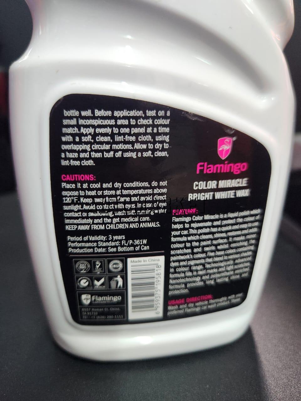 Flamingo Bright White Wax 410ML