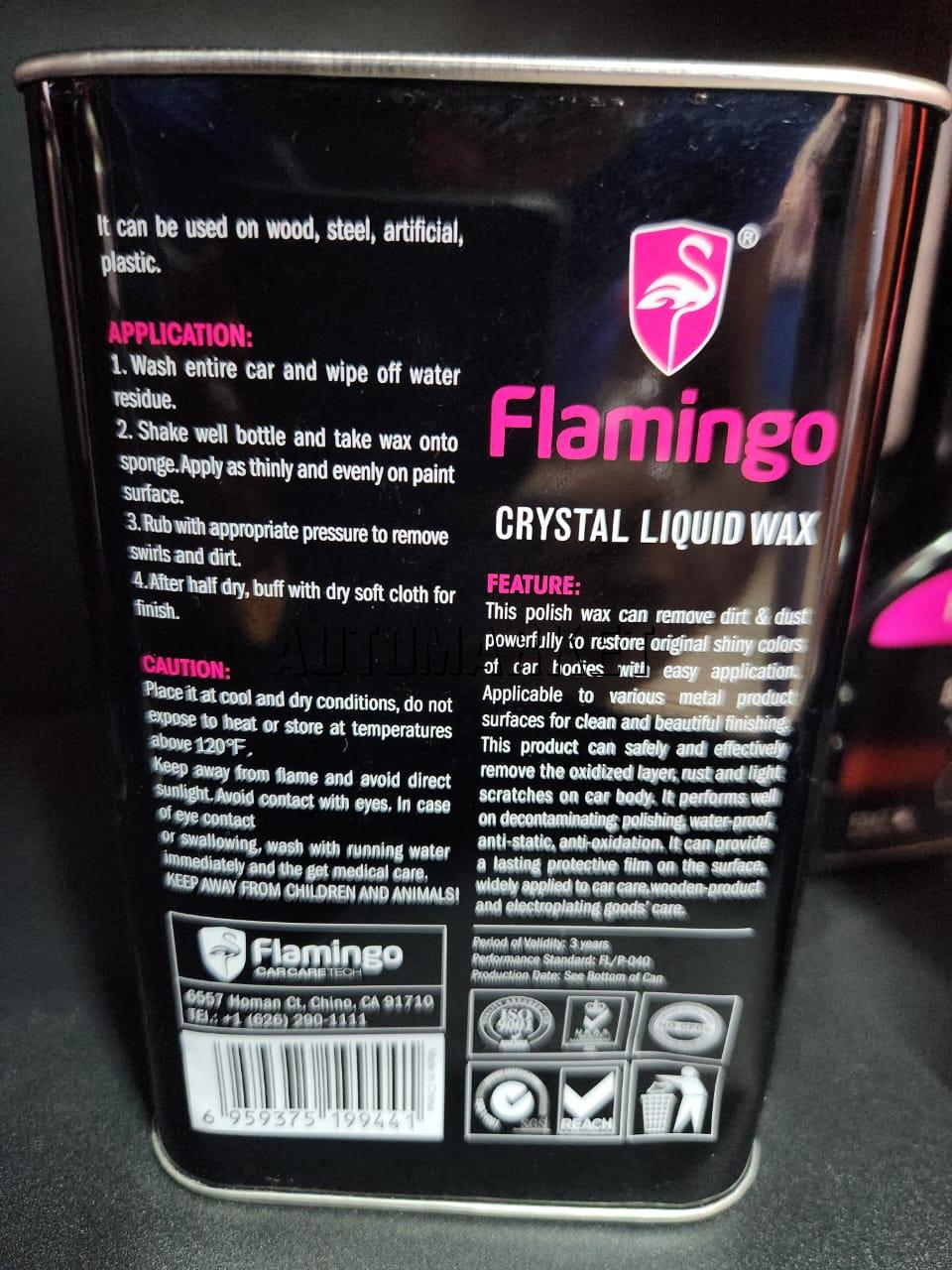 Flamingo Crystal Liquid Wax 473ML