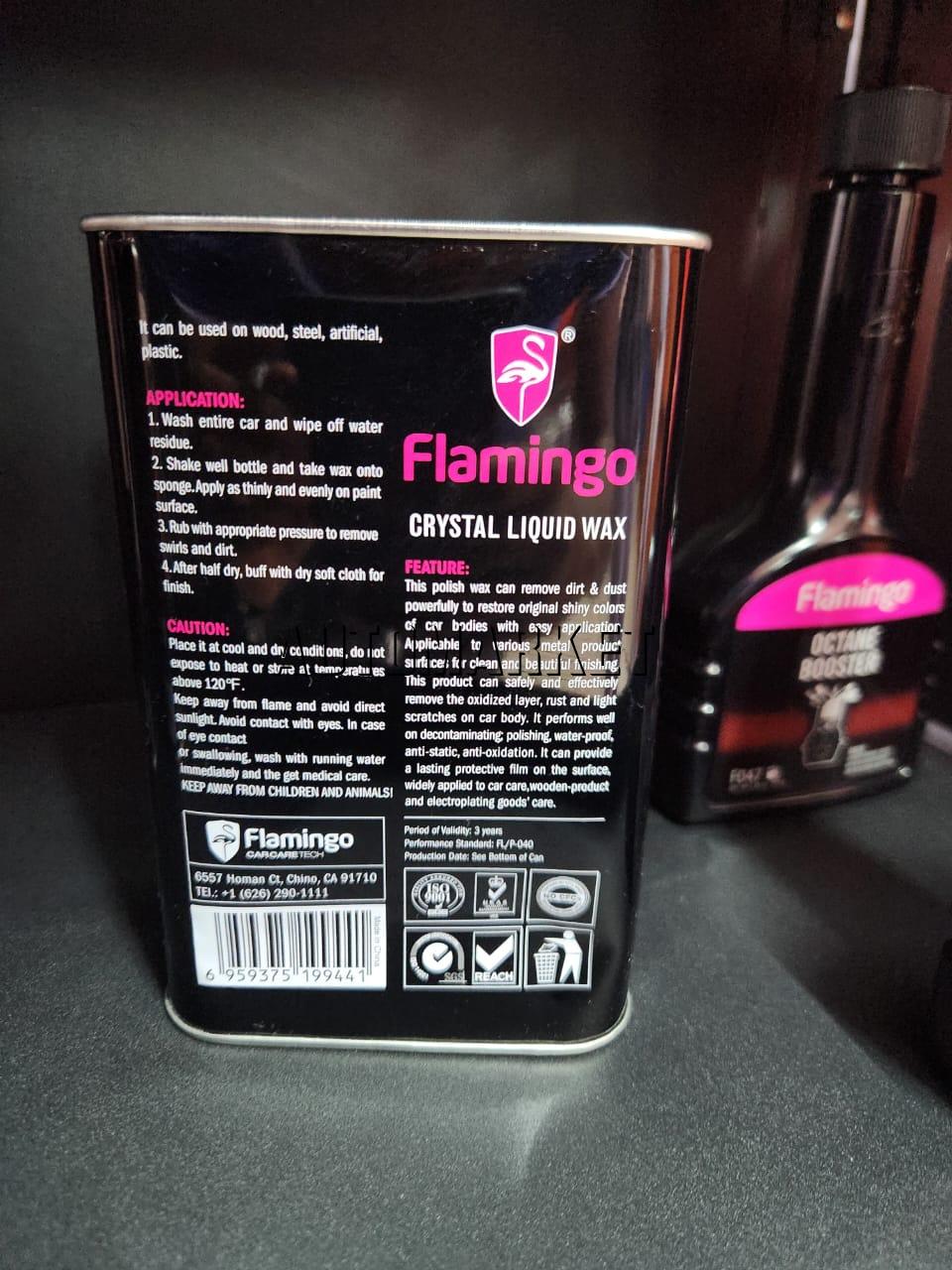 Flamingo Crystal Liquid Wax 473ML