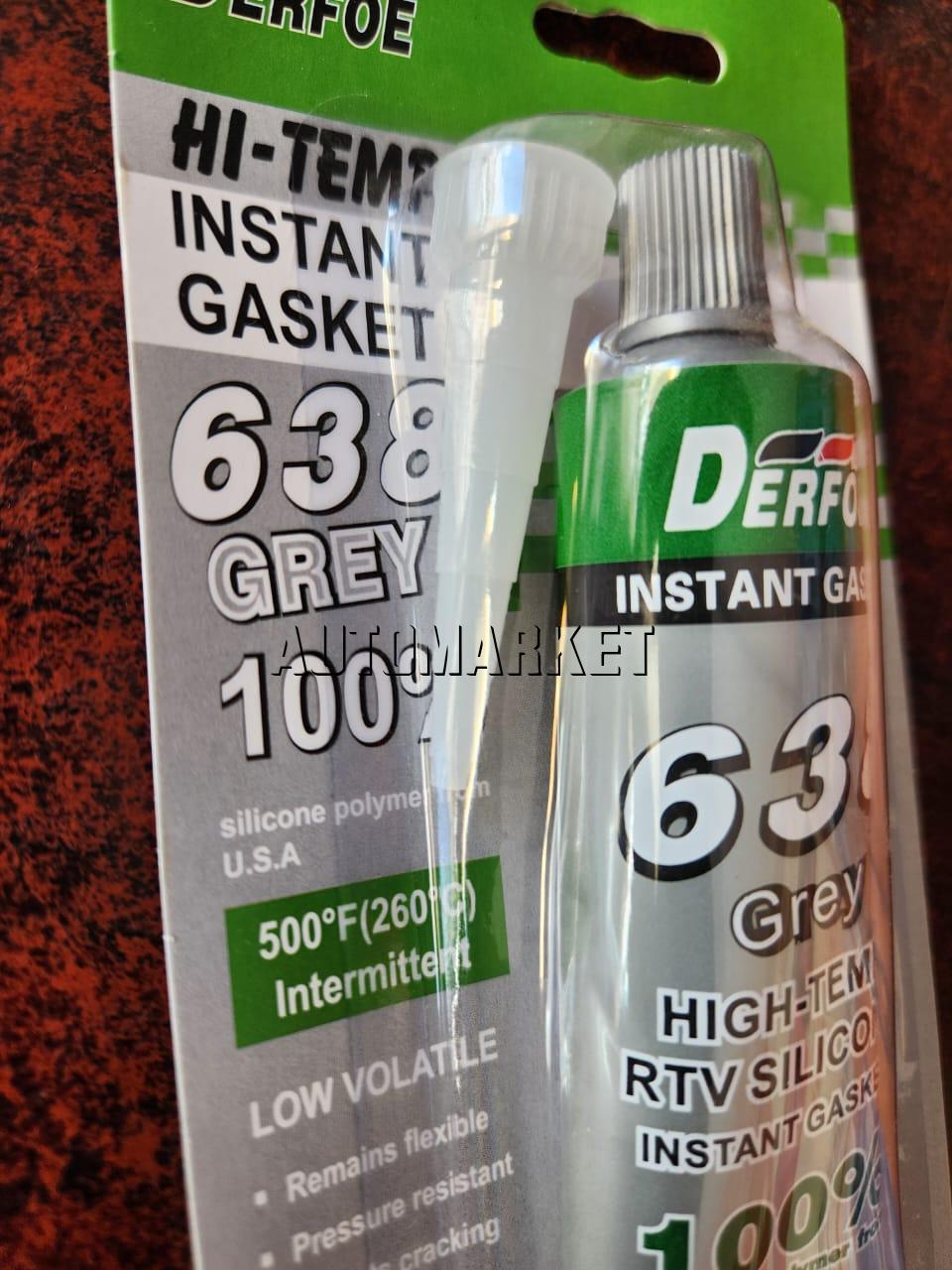 DERFOE Grey Silicone 638 85g