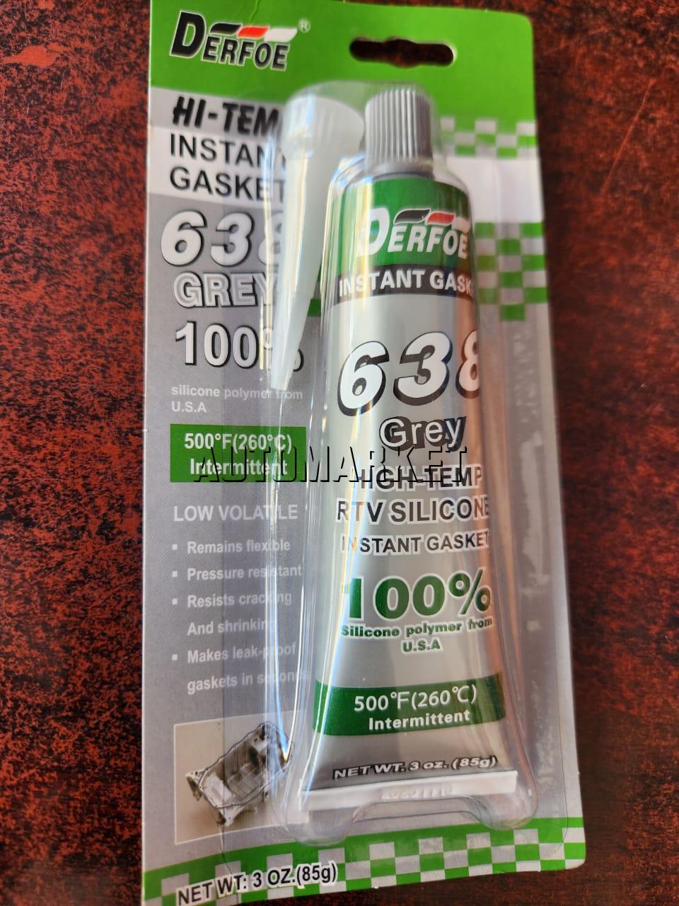 DERFOE Grey Silicone 638 85g