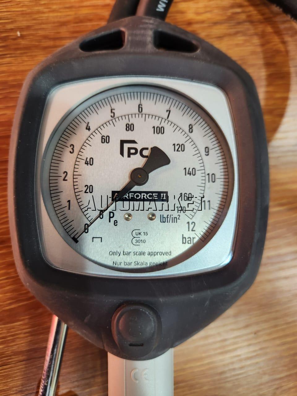 PCL Hand Held Tyre Inflator Gauge