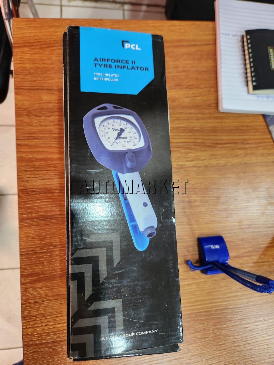 PCL Hand Held Tyre Inflator Gauge