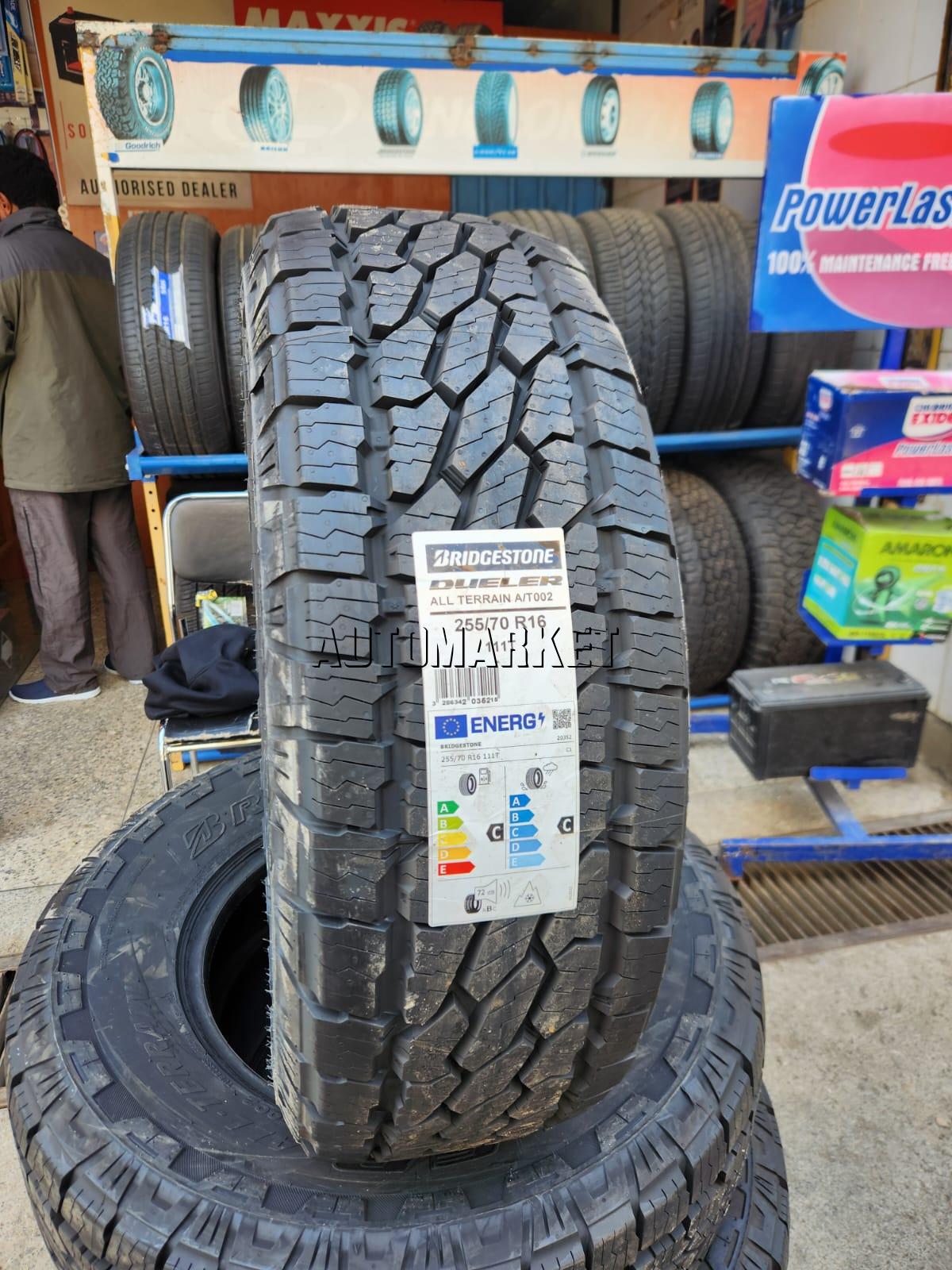 255/70R16 Bridgestone Dueler A/T002 Tyre in Kenya