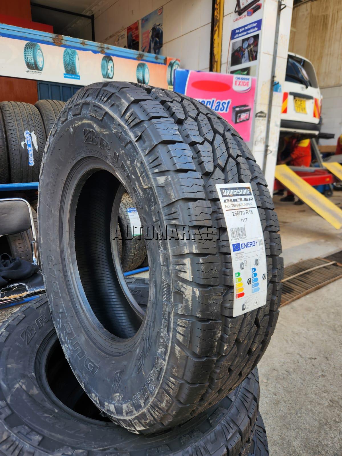 255/70R16 Bridgestone Dueler A/T002 Tyre in Kenya