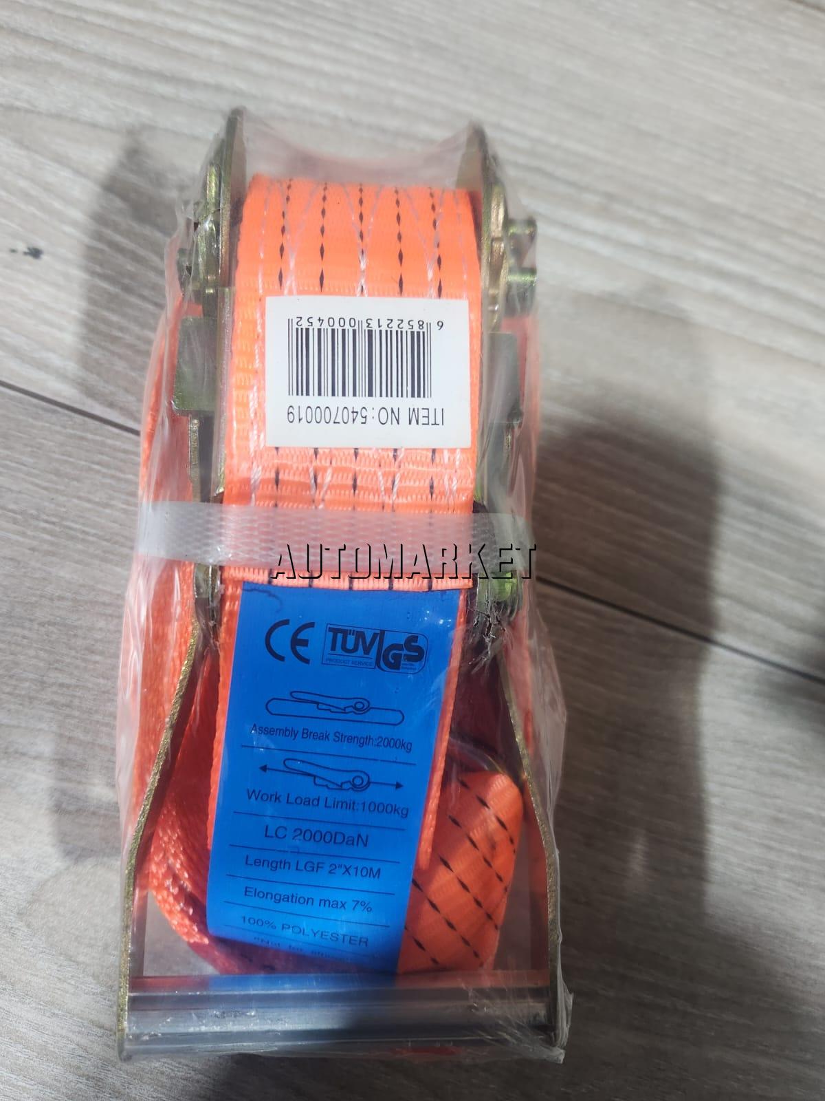 2 Inch x 10 Meter Ratchet Tie Down Strap 2000kg in Kenya