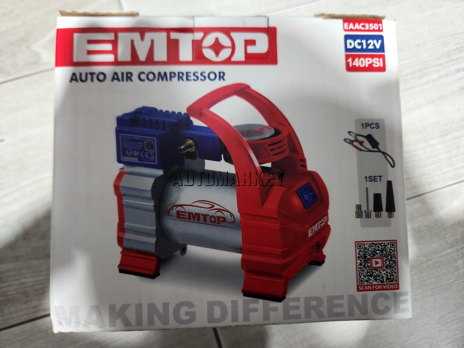 EMTOP DC12V 140PSI Auto Air Compressor in Kenya