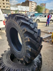 12.5-20 BKT 12 Ply agricultural OTR military tyre from India in Kenya