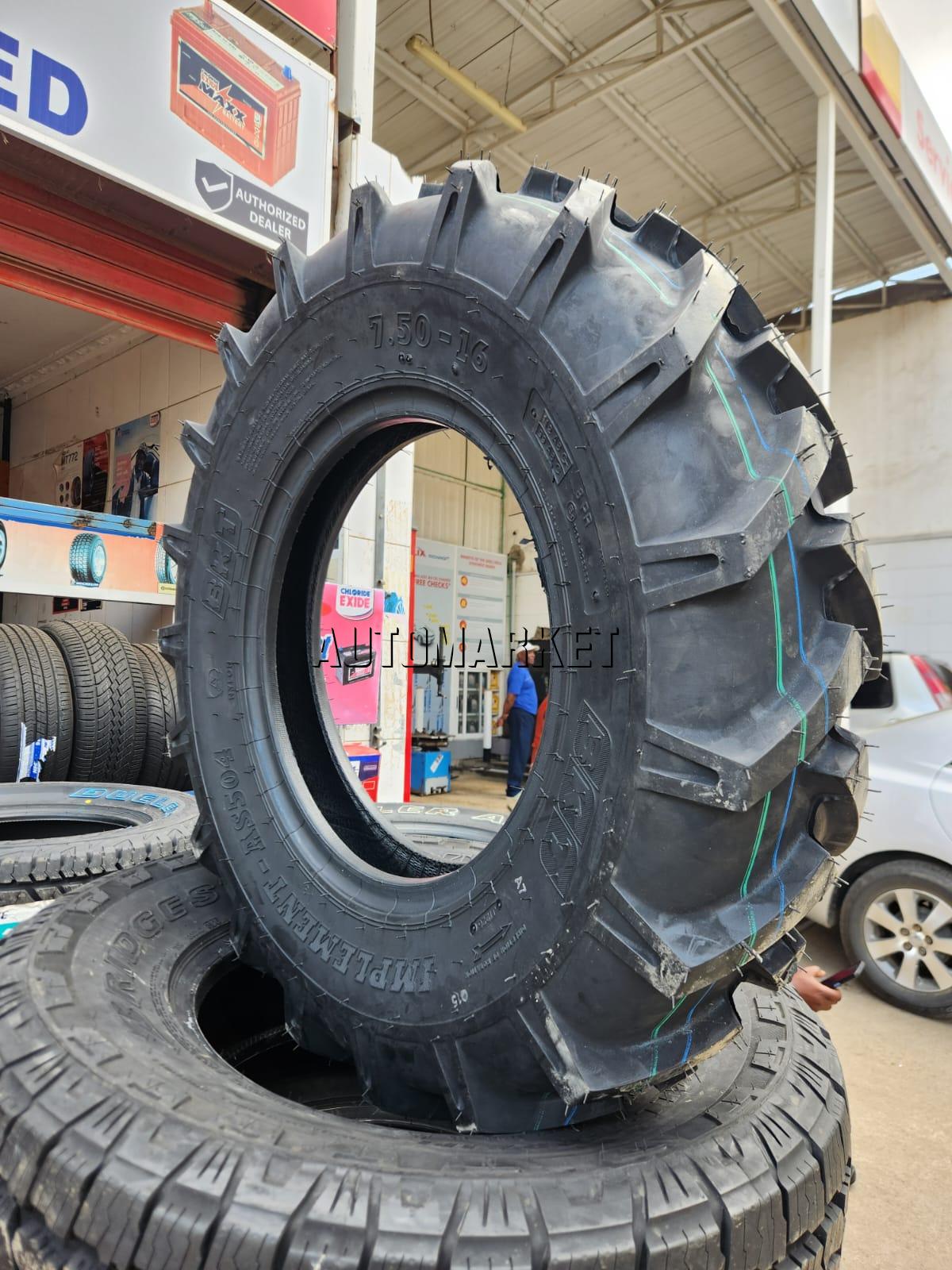 7.50-16 BKT Implement Tyre in Kenya – 8 Ply (India)