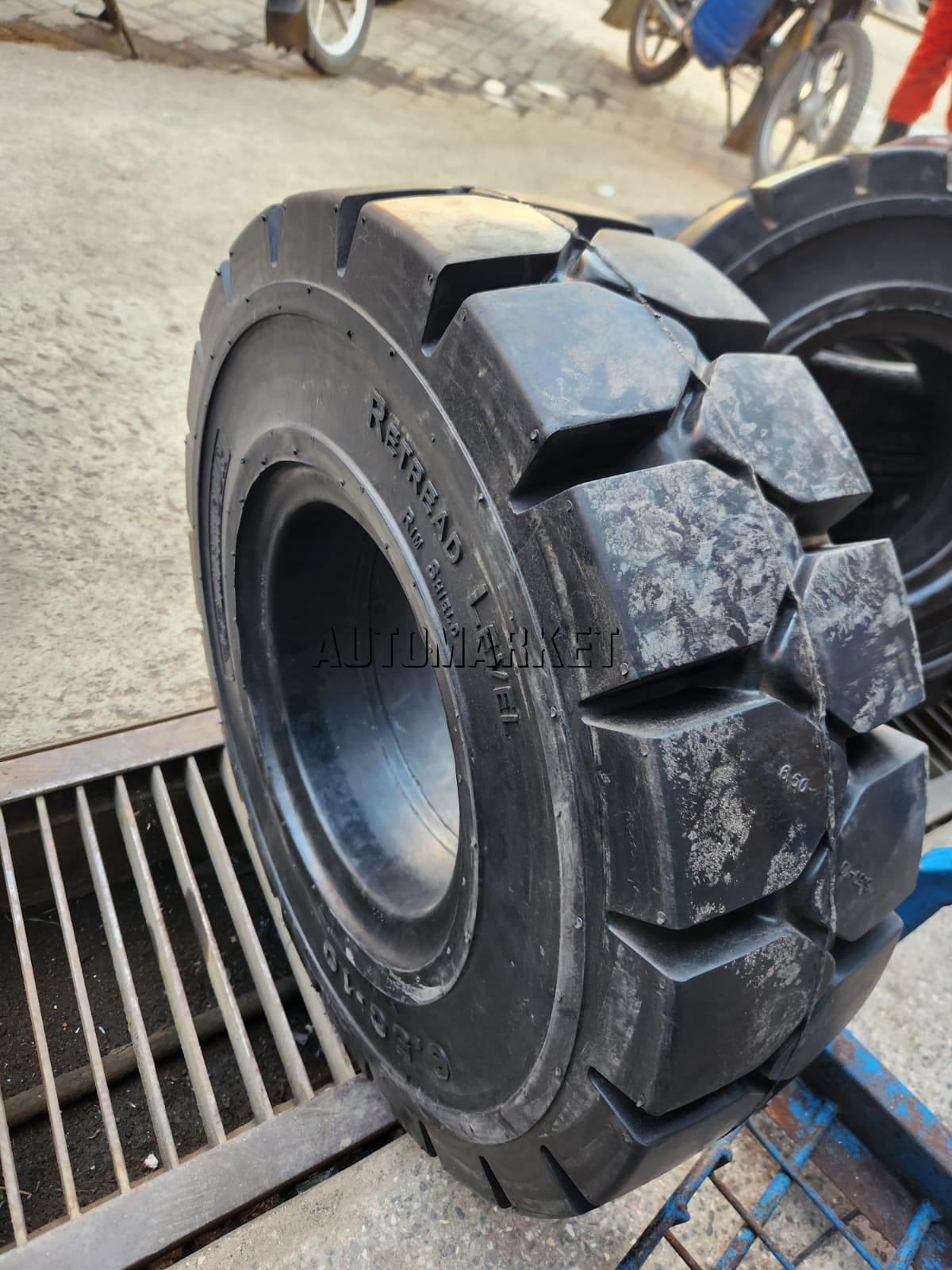 6.50-10 Armour Solid Standard Forklift Tyre – China