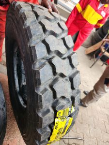 10.00R20 Aeolus AGM10 mining radial tyre for quarry, mining, construction, and heavy-duty industrial applications in Kenya.