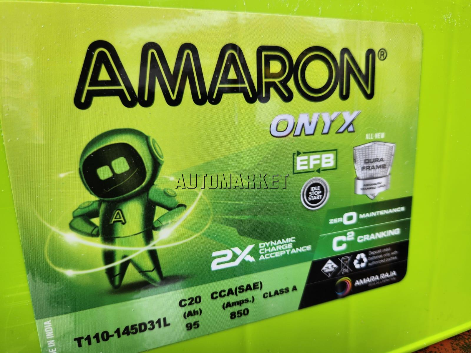Amaron Onyx T110 EFB Start-Stop Battery 95Ah 850CCA – Made in India