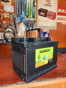 AMARON PRO DIN66L H5 66Ah 610CCA maintenance-free car battery made in India available in Kenya.