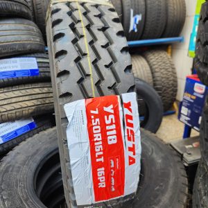 7.50R16LT YUSTA 16PR Light Truck Tyre – Made in China