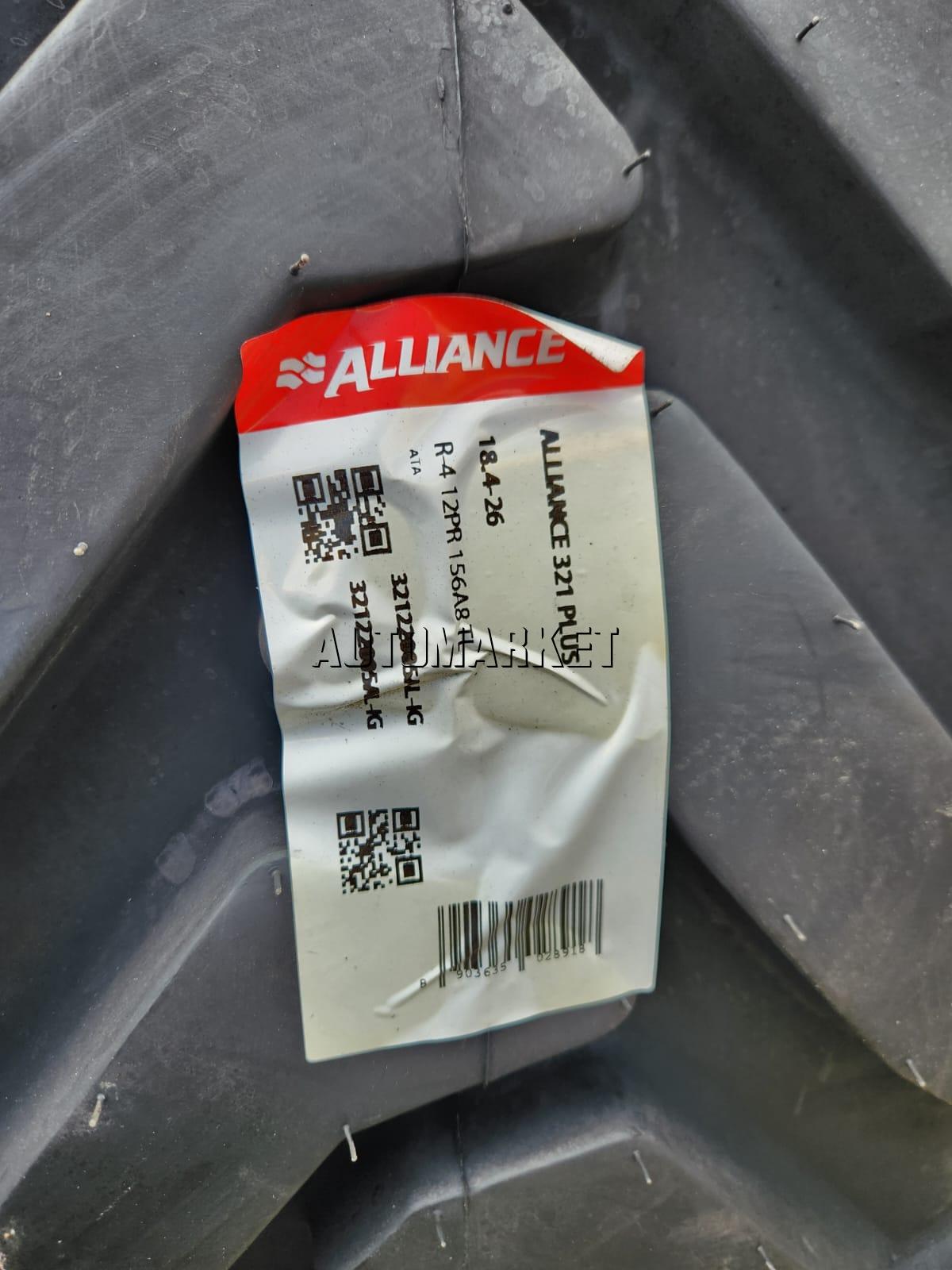 18.4-26 (480/80-26) Alliance 321 Plus Industrial Tyre 12PR – Made in India