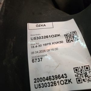 18.4-30 OZKA Heavy Duty Agricultural Tractor Tyre 16PR – Made in Turkey