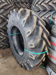16.9-28 MRF Shakti Life 12PR agricultural tractor tyre made in India for heavy-duty farming applications.