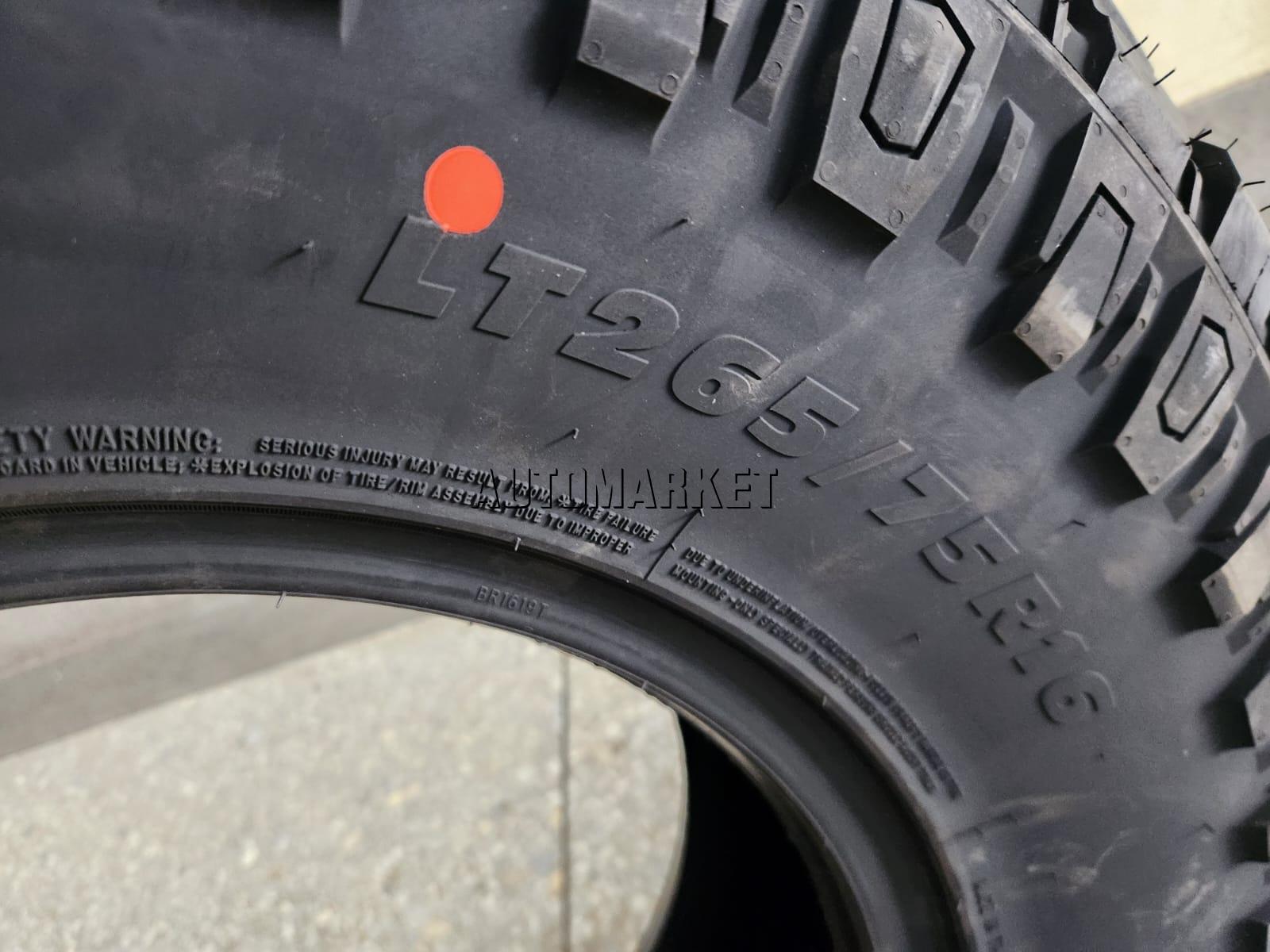 265/75R16 PRINX Hicountry M/T Mud Terrain Tyre