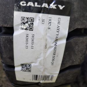18×7-8 Galaxy Yardmaster SDS QH Solid Forklift Tyre – Standard – Made in India