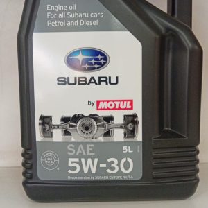 Subaru by MOTUL SAE 5W-30 Fully Synthetic Engine Oil 5 Litres
