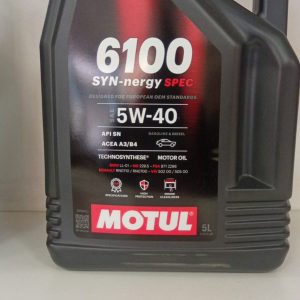 MOTUL 6100 SYN-nergy SPEC SAE 5W-40 Technosynthese® Engine Oil 5 Litres