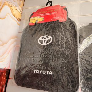 Toyota Universal Rubber Floor Mats Set for 5 Seater Vehicles – Black