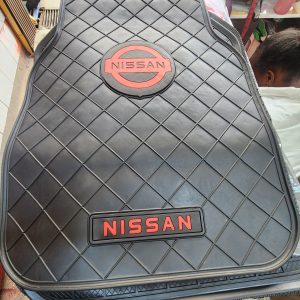 Nissan Universal Rubber Floor Mats Set for 5 Seater Vehicles – Black