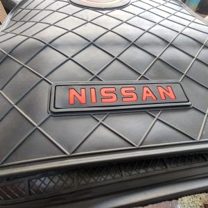 Nissan Universal Rubber Floor Mats Set for 5 Seater Vehicles – Black