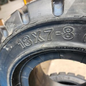 MRF 18×7-8 Solid Standard Forklift Tyre – Made in India
