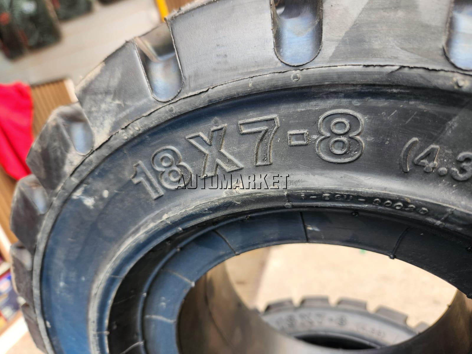 MRF 18×7-8 Solid Standard Forklift Tyre – Made in India