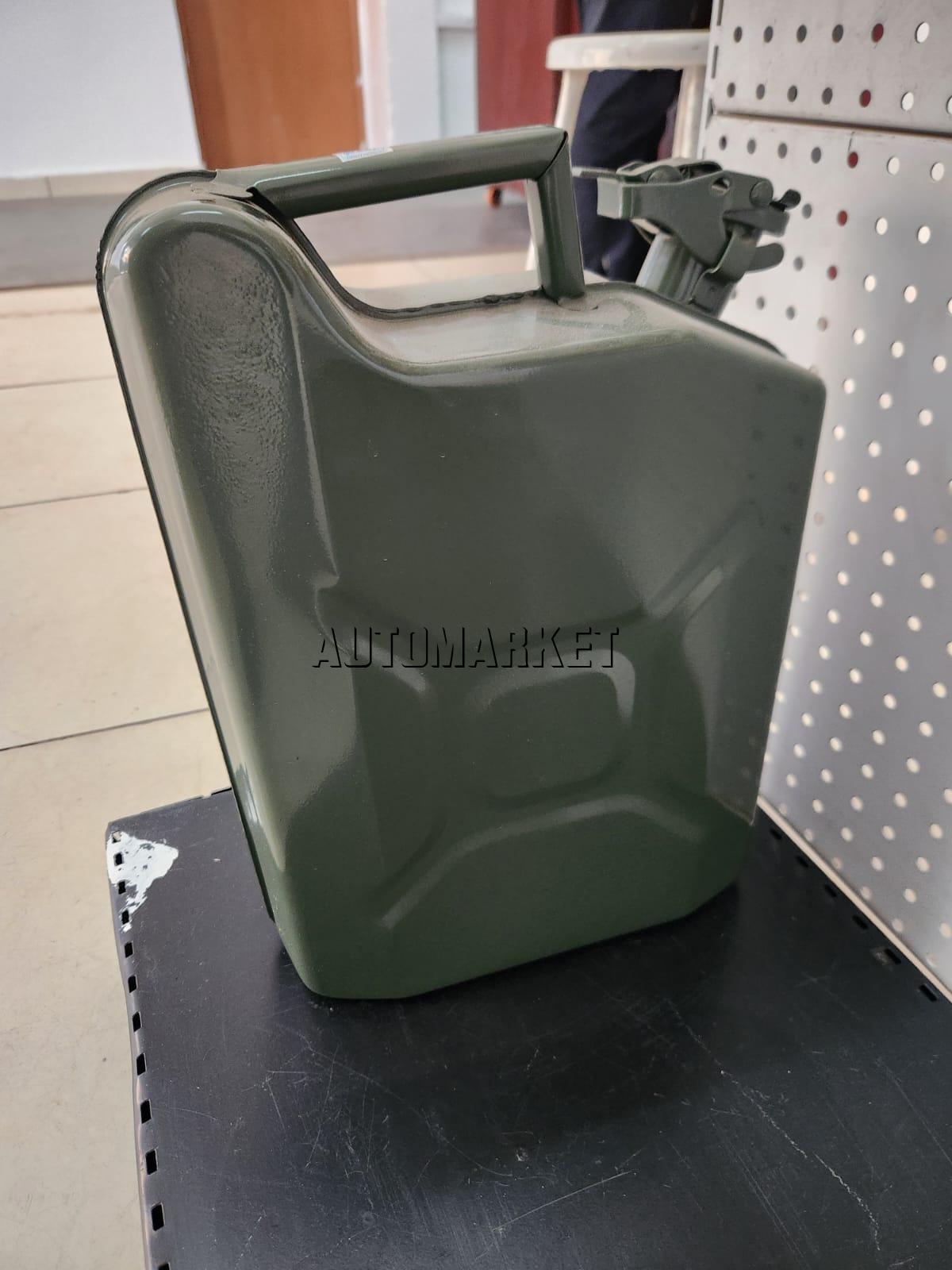 10L Metallic Fuel Jerry Can – Heavy Duty Steel Fuel Can