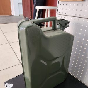10L Metallic Fuel Jerry Can – Heavy Duty Steel Fuel Can