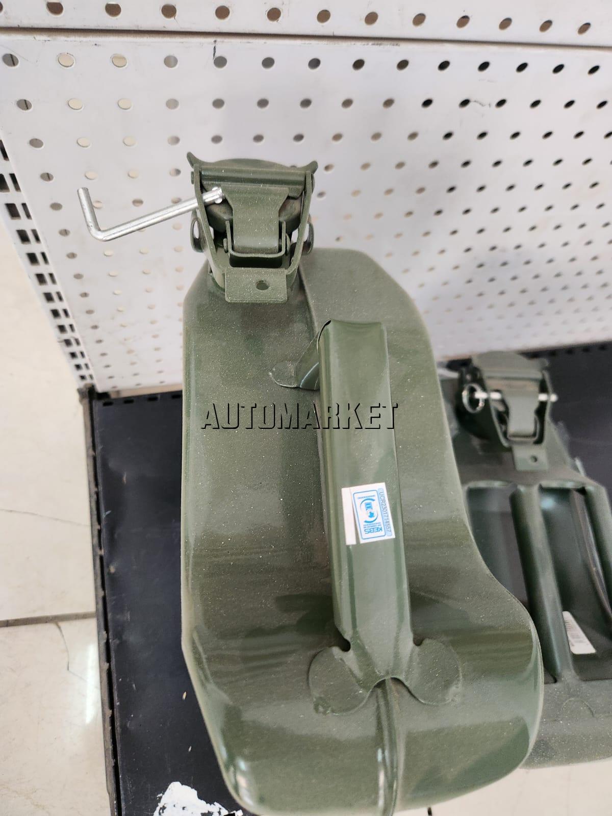 10L Metallic Fuel Jerry Can – Heavy Duty Steel Fuel Can