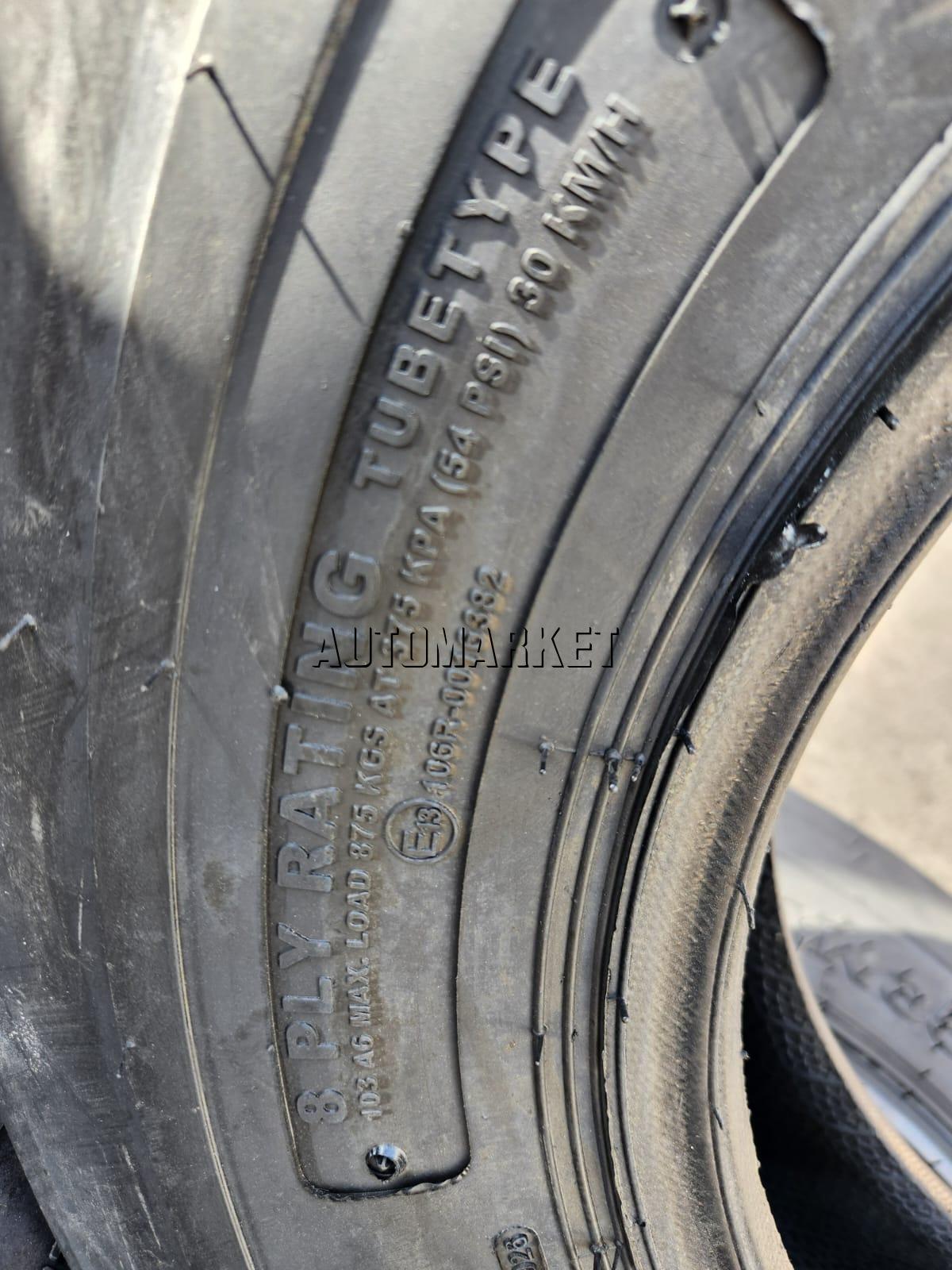 7.50-16 OZKA Tractor Tyre 8PR Ribbed – Made in Turkey