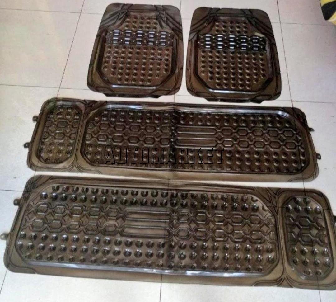 Clear Floor Mats for 7-Seater Vehicles