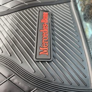 Mercedes-Benz Floor Mats – Black with Red Logo